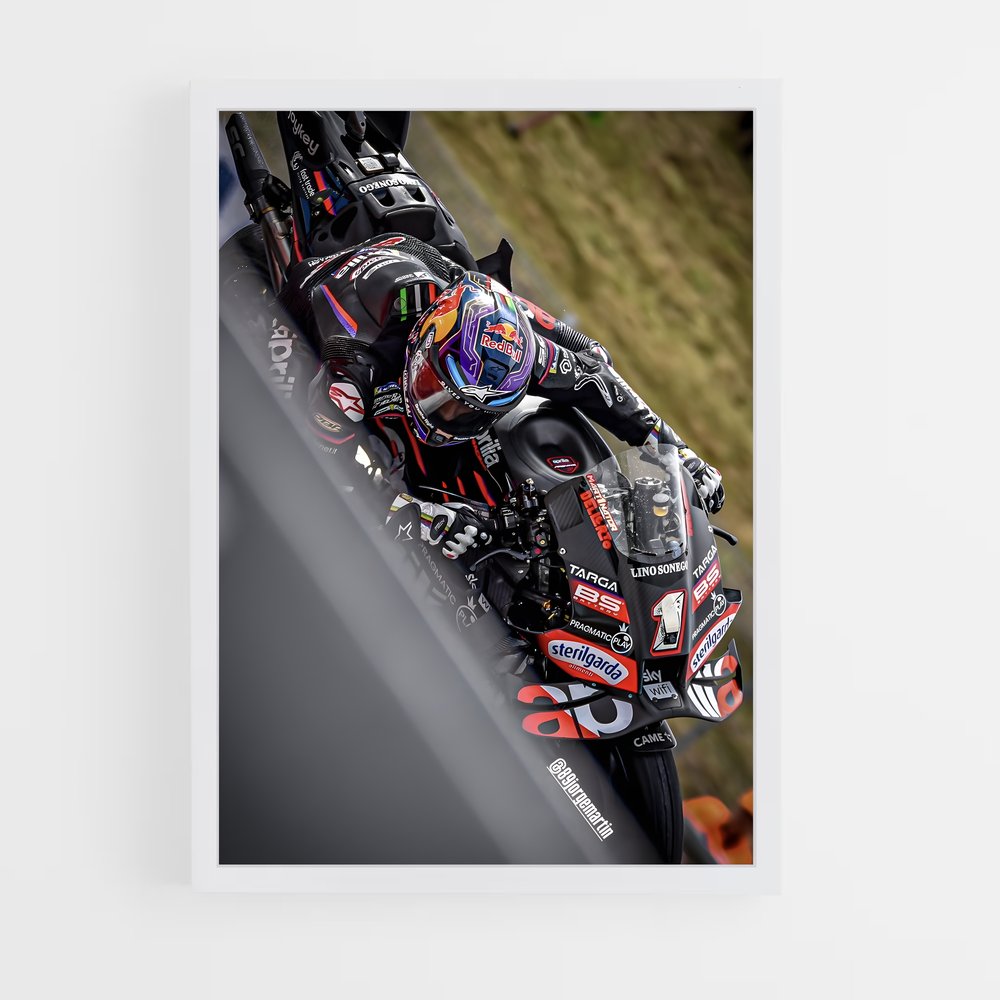 Poster Rs-gp motogp vibrant – affiche Aprilia (vue 3)